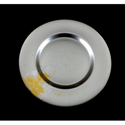 ふるさと納税 海南市 ディナープレート33　シャンパン金箔ゴールド