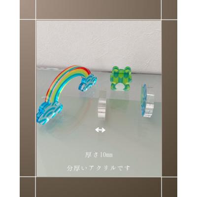 ふるさと納税 羽島市 季節のアクリル積み木　収納ケース付〜6月〜 |  | 02