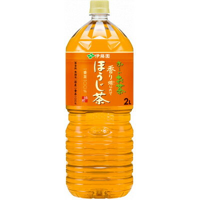 【ふるさと納税】【兵庫県神河町】おーいお茶ほうじ茶2L　　6本(1ケース)　伊藤園【1229083】