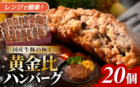大容量 ハンバーグ 140g × 20個入り 簡単調理 デミグラス ハンバーグ [A-0585]