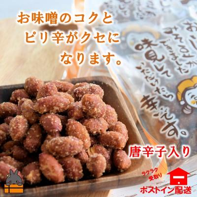 ふるさと納税 徳之島町 〜コク旨!ピリ辛!〜徳之島のみそ豆唐辛子入り(2袋)【ポストイン配送】 |  | 01