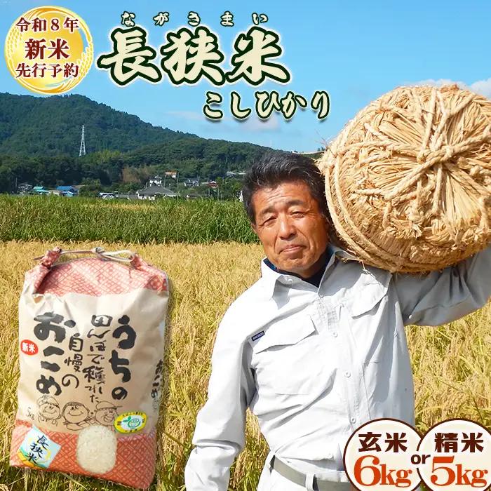 【令和８年産 新米 先行予約】ちばエコ農産物『長狭米 コシヒカリ（一等米）』【玄米６kg】《９月中旬より順次発送》《数量限定》減農薬 減化学肥料 農家直送 玄米 白米 熟成精米 [田代農園][0015-0077]