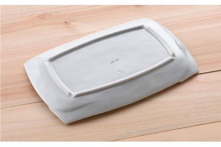 【波佐見焼】パキラシリーズ 長 角皿 3枚セット プレート 食器 皿 【まるしん】 [WD18]  波佐見焼