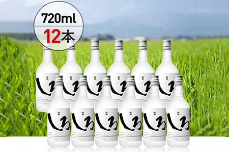 本格米焼酎 「白岳しろ」25度 720ml×12本セット 計8.64L  アレンジ可 お酒 酒 さけ 本格米焼酎 本格 本格焼酎 米焼酎 お米 米 焼酎 しょうちゅう 白岳 はくたけ 上質 食中酒 す