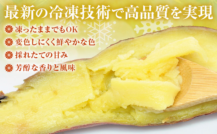 フローズン焼き芋 約200g×8袋セット 合計約1.6kg 有限会社七城町特産品センター《90日以内に出荷予定(土日祝除く)》熊本県 菊池市 冷凍焼きいも 焼き芋 からいも さつまいも冷凍