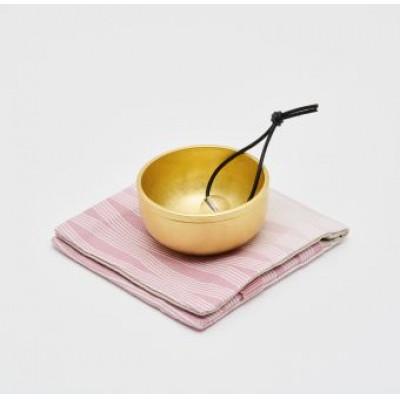 ふるさと納税 高岡市 【高岡銅器】おともりん優　光彩　ピンク