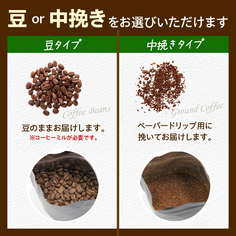 中挽きタイプ ダブル焙煎 コーヒー 鷲ブレンド 160g × 3袋 計480g 一番人気 オリジナル ブレンド 自家焙煎 珈琲 粉 ハンドドリップ 中煎り おすすめ 山形県 米沢市