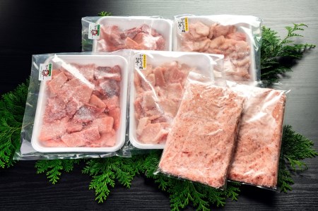 a30-164　マグロ三種盛！バチ・ビンチョウ・タタキセットB