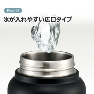 水筒 800ml ステンレスボトル シルバー 11-024