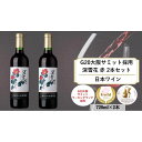 【ふるさと納税】G20大阪サミットワーキングランチ採用　岩の原ワイン　深雪花（みゆきばな）赤　2本セット（各720ml） | お酒 さけ 人気 おすすめ 送料無料 ギフト