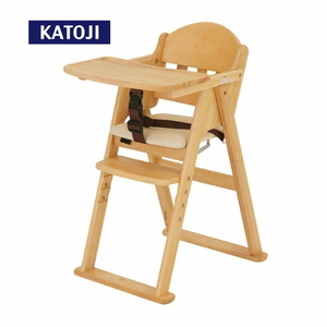 木製ハイチェア CENA lx ナチュラル｜カトージ KATOJI ブランド ベビー用品 ベビーチェア ハイチェア ダイニング イス テーブル付 折りたたみ おしゃれ かわいい 家具 子育て 子ども 子供 赤ちゃん [0576]