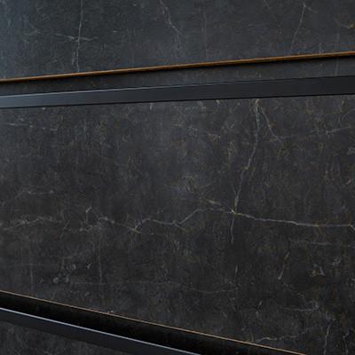 ふるさと納税 筑後市 キッチンカウンター レンジ台 レンジボード アンサンブル 幅159.2 【カラー:ストーンブラック】 |  | 01