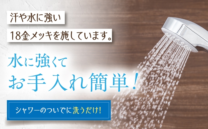 ピアス アクセサリー アクセ パール フープ サージカルステンレス 18金メッキ