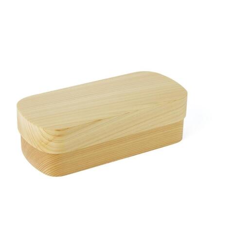 ◇紀州桧弁当箱 タイプS-4 NA ナノコート 弁当包みセット【コトリ】【TN139】