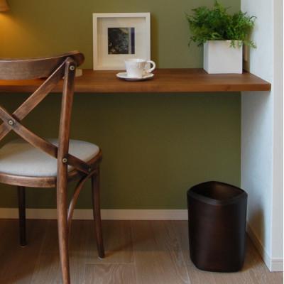 ふるさと納税 青森県 BUNACO　IB-D8216　ダストボックスtwist□　Lサイズ(ダークブラウン) |  | 03