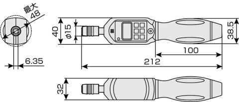 ドライバーデジトルクセット DBDT3S【受注過多のため生産が追い付かず、お届けまでにお時間がかかる場合がございます】