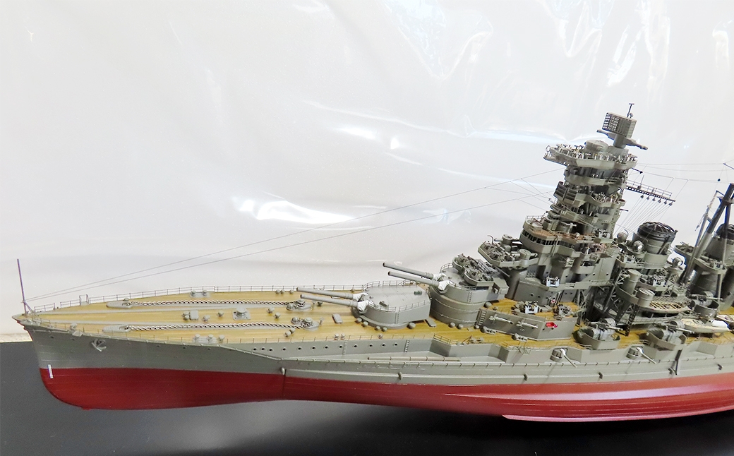 
                  プロプラモデラーが作る！一点物 日本海軍 戦艦 「榛名1944レイテ」1/350 （ 完成品 ） フジミベースプラモデル ／ 戦艦模型 飛行甲板 プラモデル プラモデラー インテリア 船 玩具 模型 高級アクリルケース アクリルケース
                