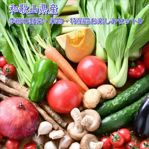 季節の野菜・果物・特産品お楽しみ詰め合わせセットB