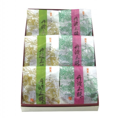 【京都 綾部】丹波三昧　6袋入(渋皮栗3袋、黒大豆3袋)【1514726】