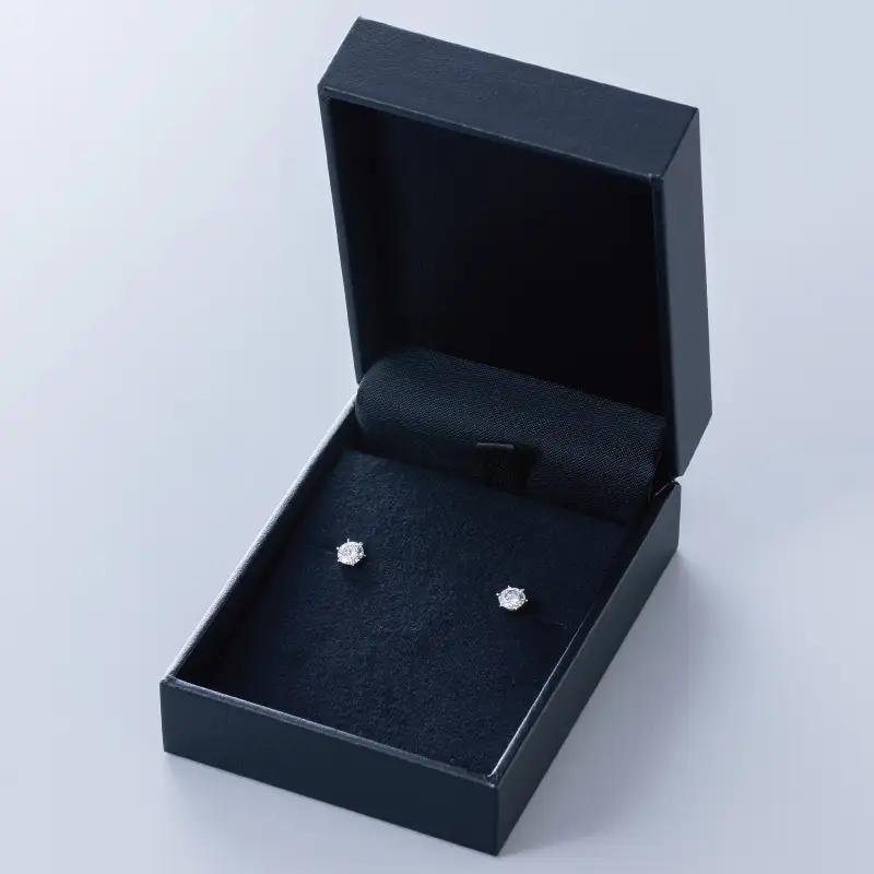 【高島屋選定品】プラチナダイヤモンド スタッドピアス ダイヤ 0.5ct D SI2 EX (GIA)【鑑別書付き】