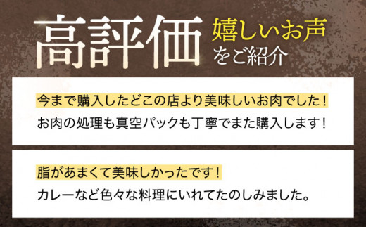 【12回定期便】ジビエ 天然イノシシ肉 角切り肉 800g（カレー・シチュー）【照本食肉加工所】[OAJ063] / 猪 猪肉 いのしし肉 イノシシ イノシシ肉 ジビエ いのしし 長崎県猪 川棚町産猪