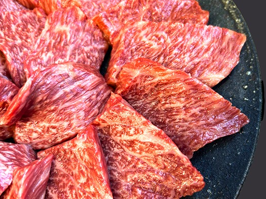 近江牛 赤身焼肉用【450g】【A4A5等級 】 未経産雌限定【FO66U】