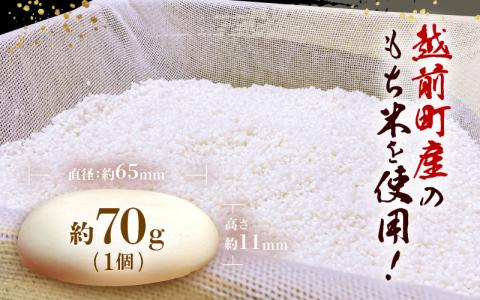 無添加の杵つき餅 丸もち10個！計700g（70g×10個 ）雪んこ餅 [e26-a002]