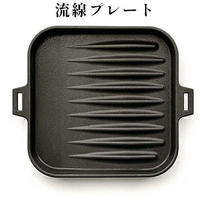 【ふるさと納税】【会炉】ジンギスカン鍋 流線プレート16 ハンドル付（1人用鍋） 雑貨 日用品 一人用鍋