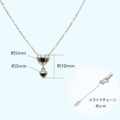 ふるさと納税 甲府市 Pt ハート地金ペンダント　P2137PT |  | 01