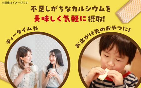 カルシウム ウエハース バニラ味 400枚 (1袋40枚入り×10袋) 瑞浪市 / 中新製菓 お菓子 おやつ 大容量[AZBN001]