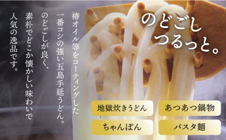 【コシのある細麺！】五島手延べうどん 炭焼きあごスープ めんつゆ セット  手延べ ギフト お中元 お歳暮 詰め合わせ 和食 郷土 料理 うどん 五島市 / 中本製麺 [PCR004] 