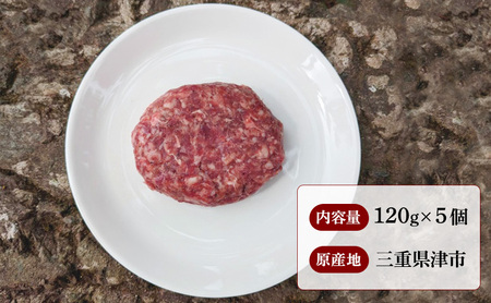 ハンバーグ 手作り 牛肉 惣菜 ハンバーグ【5個入】