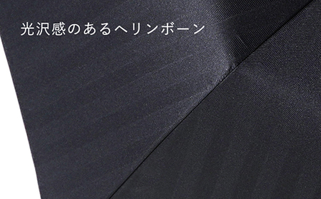 No.490 高級織物傘【紳士折りたたみ傘】黒系・槙田商店が作る高品質な晴雨兼用傘