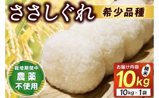★令和7年産★ ささしぐれ 10kg (精米) (DE007)