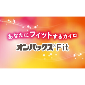 貼らないオンパックスFit １９２枚（８枚入×２４パック）１ケース ｜ カイロ 防寒 暖 エステー  日用品