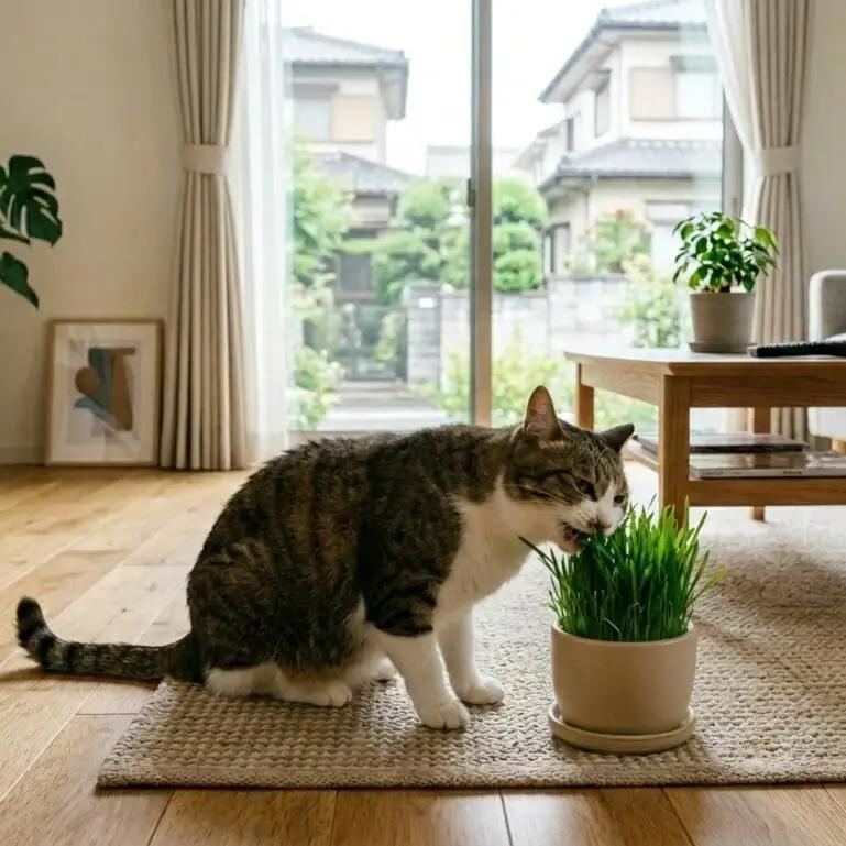 プロ仕様の 無農薬 猫草のタネ 10袋 計2kg (5号鉢で約100回分) [1214]
