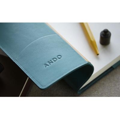 ふるさと納税 南相馬市 高級フレンチレザー ブックカバー ブラウン | ナッパレザー 文庫本サイズ 牛革 レザー |  | 02