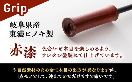 LGASIA多機能薪バサミ炎群(homura)グリップ赤漆 スタンダードサイズ(専用袋つき)【スピード配送】/ 恵那市 / ＭＡＣ [AUDM036]