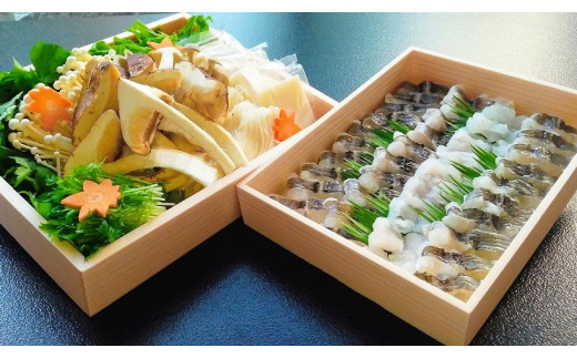 期間限定 鱧しゃぶセット 4～5人前（特製スープ・野菜付）＜丹波四季菜料理 宮本屋＞｜ハモ はも 松茸 特上松茸 鱧しゃぶセット鱧 松茸しゃぶしゃぶ ハモ しゃぶしゃぶ マツタケ はもしゃぶ はもしゃぶしゃぶ 鱧シャブ 鱧しゃぶ 松茸シャブ 松茸しゃぶ ハモシャブ ハモしゃぶ 鱧まつたけ 鱧松茸 ハモまつたけ ハモ松茸 松茸はも 松茸ハモ ※2026年7月～発送