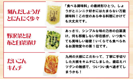 使い切りパックキムチ＆浅漬けセット（6種類×2袋） A080-037 キムチ