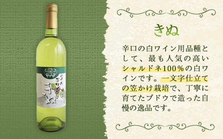 八千代夢ワイン シリーズ 夢（赤）・きぬ（白）2本セット（茨城県共通返礼品・八千代町）／ 国産 酒 アルコール ぶどう ギフト