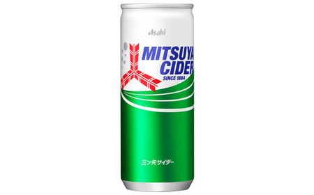 No.386 三ツ矢サイダー缶250ml 40本（20本入×2ケース）