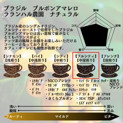 ふるさと納税 館林市 ブラジル ブルボンアマレロ 500g ×2【豆のまま】 |  | 01