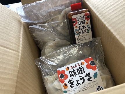 お試しセット 居酒屋のおかあちゃん手作り ひと口味噌ぎょうざ 30個(15個×2袋)　H136-034