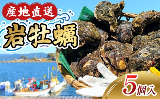 【冷蔵】 牡蠣 岩ガキ 約1.7kg 5ケ入 カキ 岩牡蠣 いわがき 殻付き牡蠣 岩牡蠣セット 国産 海鮮 魚介類 貝 水産 冷蔵 フライ グラタン おかず 炊き込み ご飯 BBQ ギフト お中元 伊勢 志摩 三重県 南伊勢 15000円 15000円以下 一万五千円
