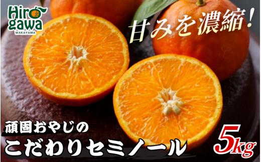 ▼セミノール オレンジ5kg（サイズ混合） ※4月中旬～5月中旬頃より順次発送予定  /  オレンジ 産地直送 みかん 旬 蜜柑 ミカン 柑橘 果物 フルーツ 和歌山県 広川町【krf016-r-5A】