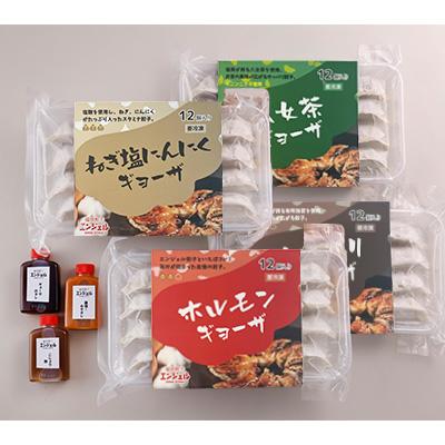 ふるさと納税 大牟田市 エンジェル餃子の4種食べ比べセット |  | 01