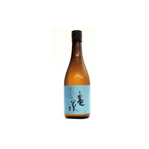 お酒 日本酒  純米吟醸原酒 ｢亀泉 高育63号｣ 大辛口 ｢須崎｣ 720ml 4合瓶 2本 セット TH0391