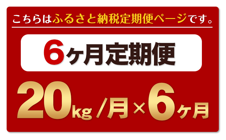 【6ヶ月定期便】熊本ふるさと無洗米 20kg 訳あり《お申込み月の翌月から出荷開始》 熊本県産 無洗米 5kg×4袋---mifune_lcl_117_mo6num1---