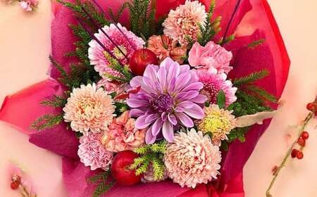 【おまかせ】 生花アレンジ Sサイズ 生花 生け花 花 フラワー アレンジ 日用品 雑貨 九州 熊本県 熊本市 常温 冷蔵